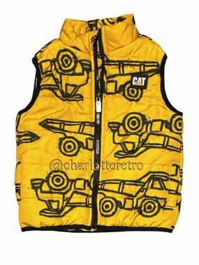 Caterpillar AOP Truck Puffer Vest